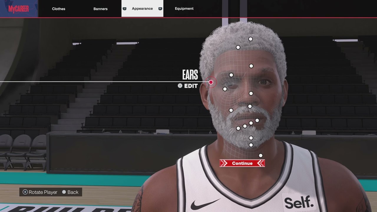 PS5 NBA2K24 Uncle Drew Face Creation