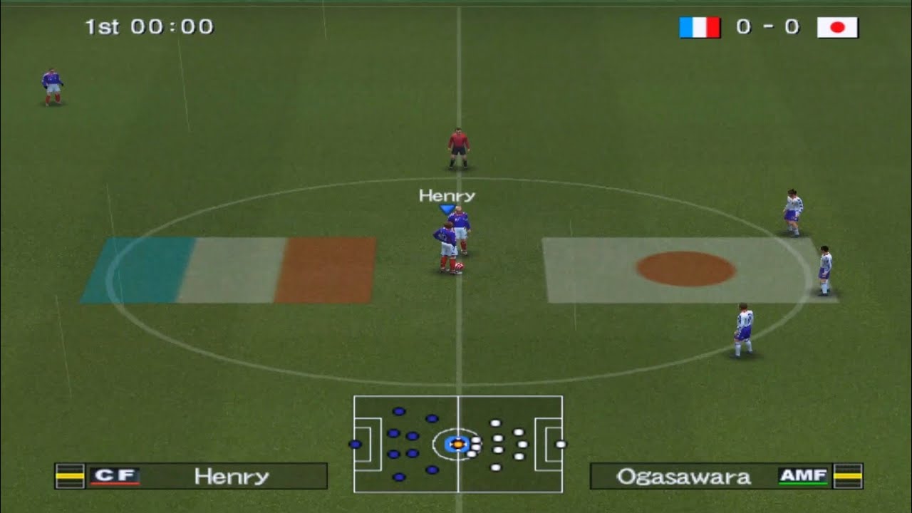 PES 6 - FRANCE VS JAPAN [1080P60FPS]