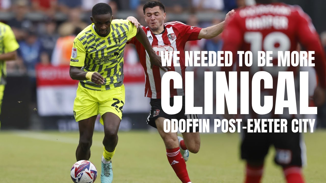 🗣We needed to be more clinical - Odoffin post-Exeter City