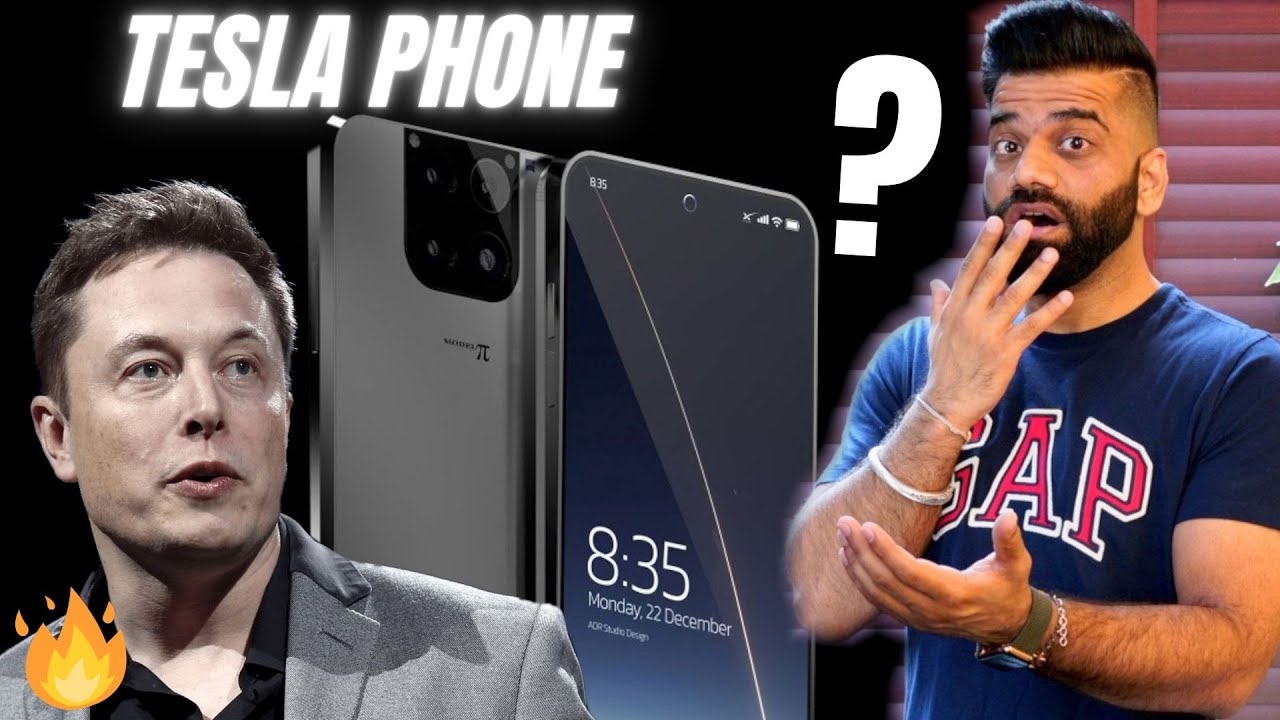 The Tesla Smartphone Is Crazy - Tesla Model Pi🔥🔥🔥