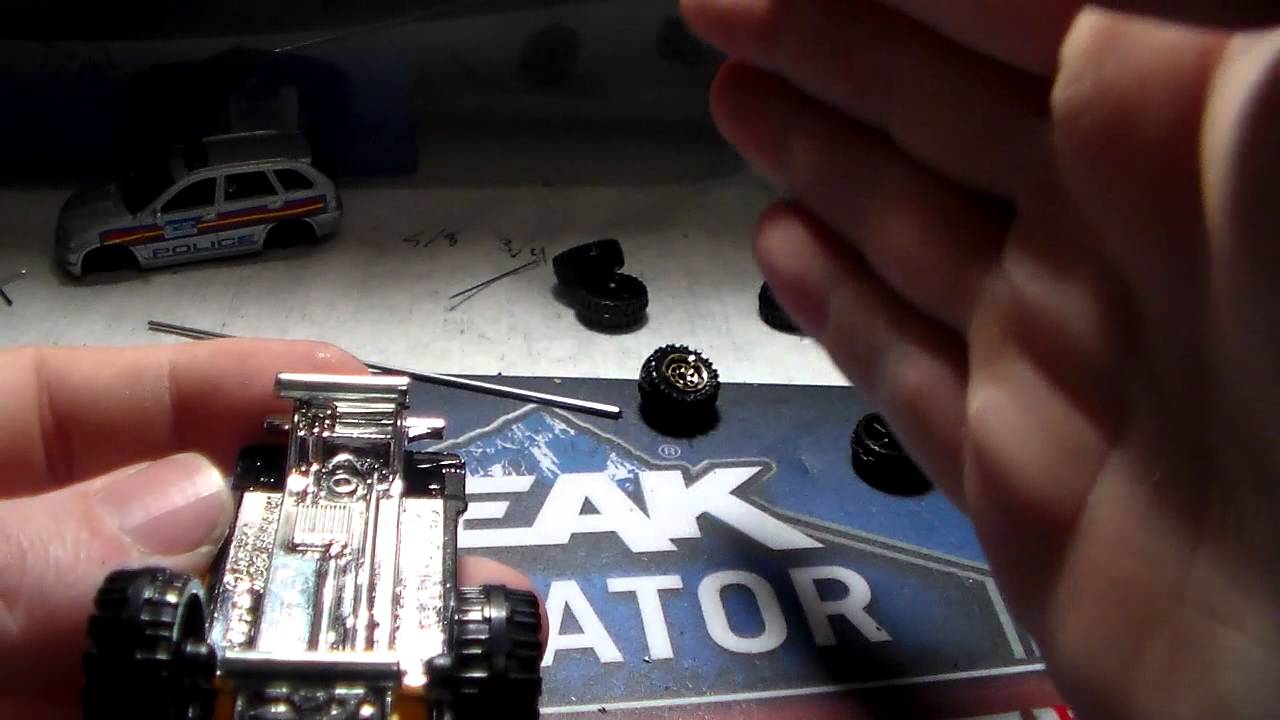 how to make a custom lift kit for hot wheels or any 1:64 truck or car