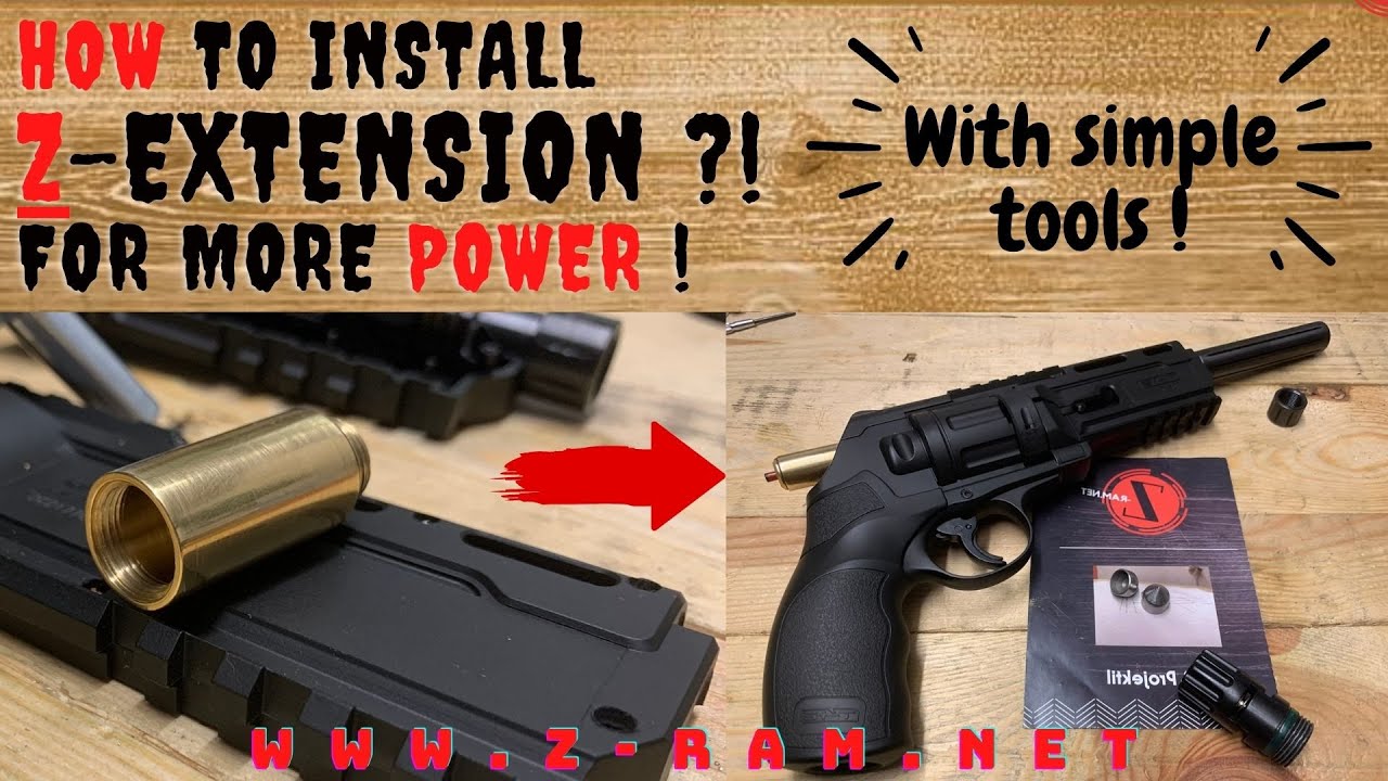 🚀30 Joules🚀 HOW TO Power Tuning🔧Chamber Z Extension🔧Umarex HDR50 HDR68 HDP50 HDS68 HDB68 HDX68 T4E🔧