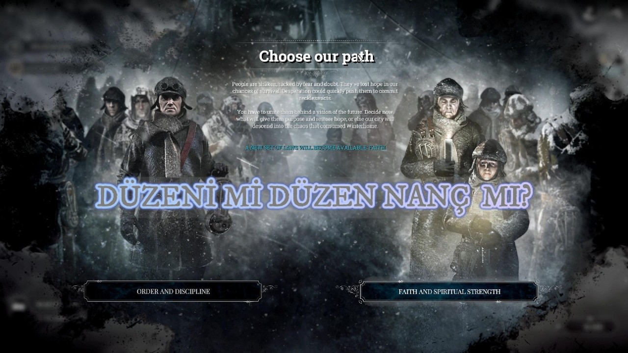 FROSTPUNK - BÖLÜM 2 - DÜZEN Mİ İNANÇ MI ?