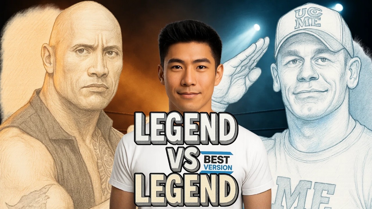 The Rock VS John Cena – Legend vs Legend Who Owns The Crown?