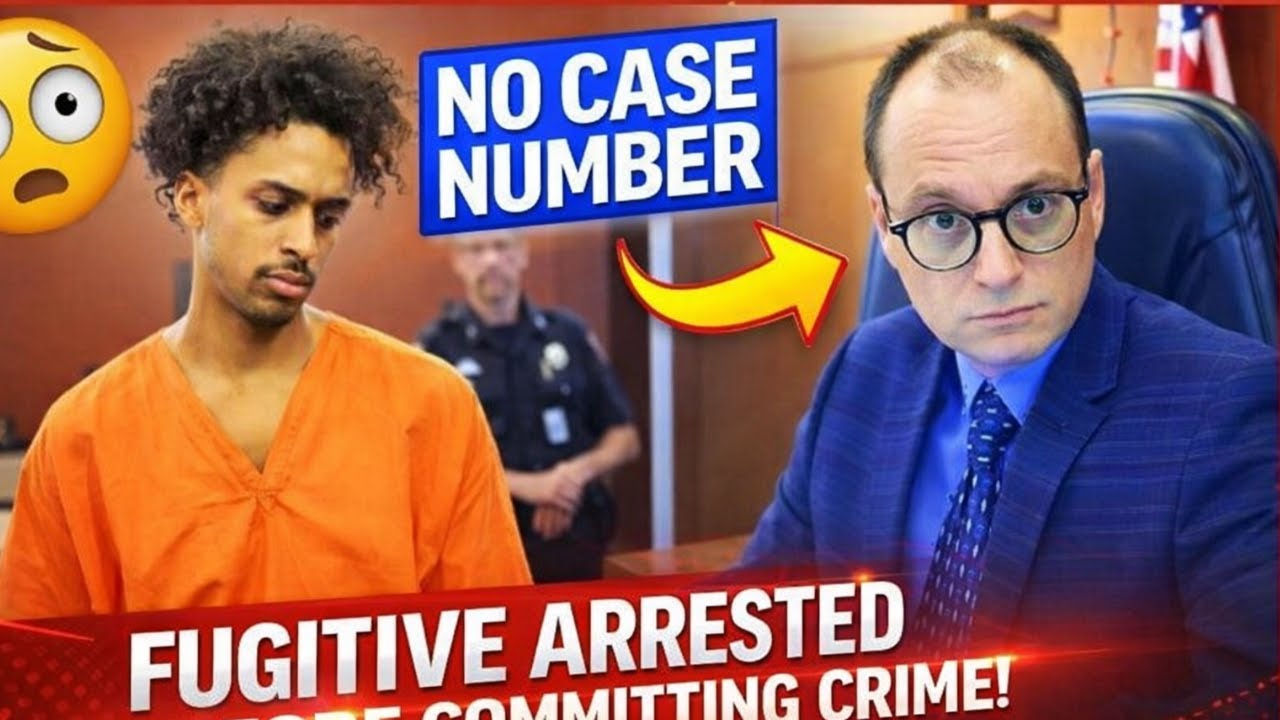 "No Case Number, No Escape — Fugitive Arrested Before the Crime"