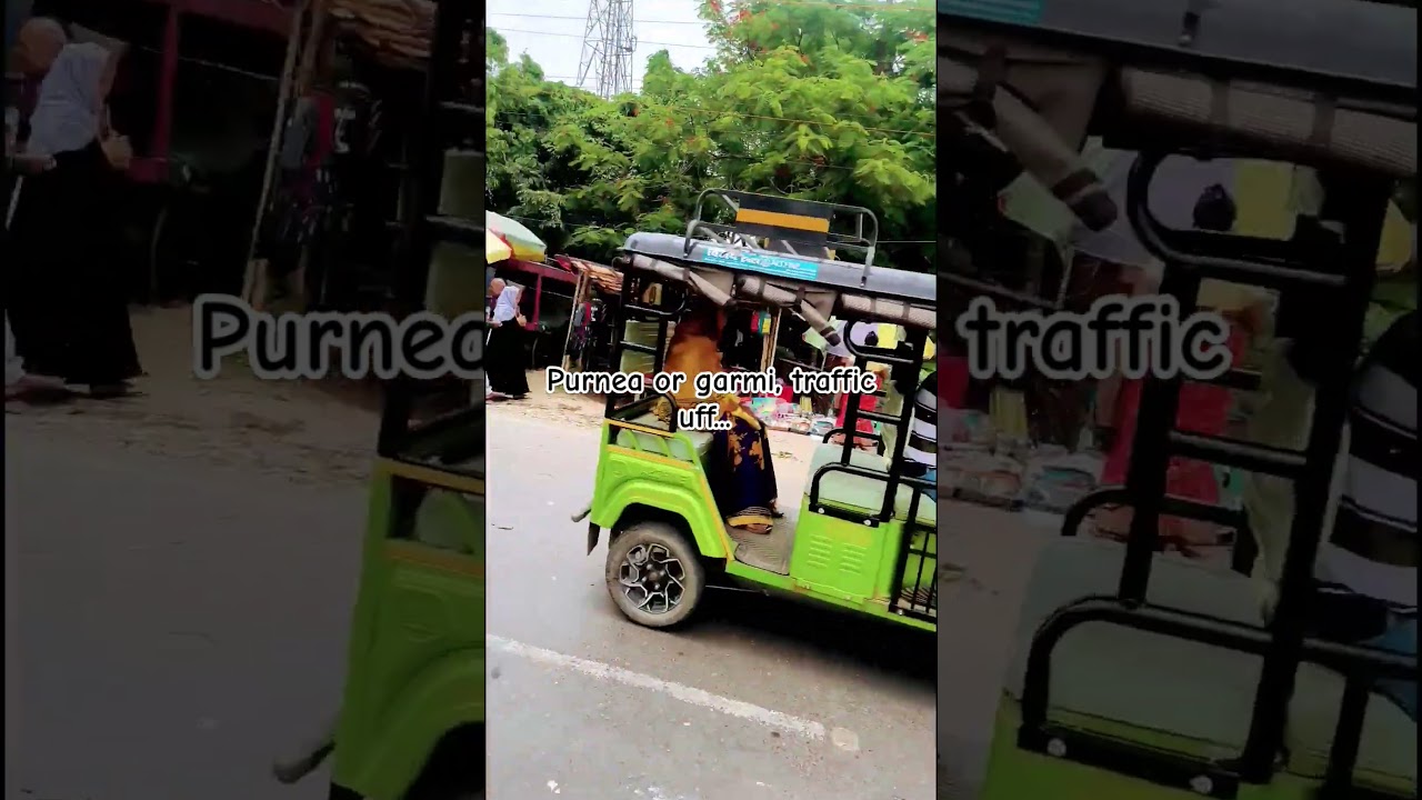 Purnea or garmi, traffic uff... #shorts