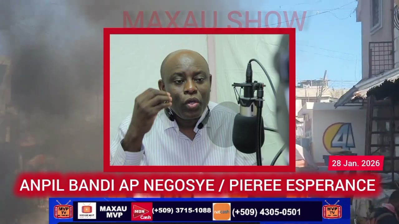 Pierre Esperance fè konnen nan moman an la VIV ANSANM...