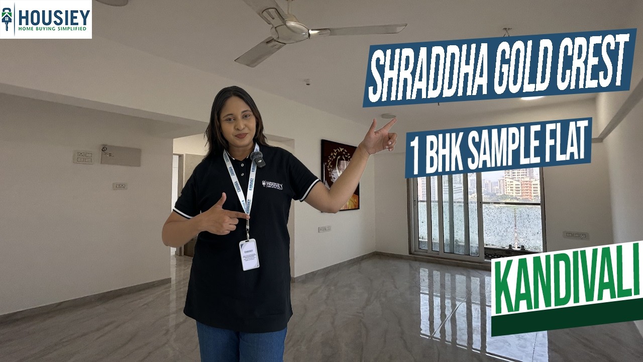 Shraddha Gold Crest Kandivali | Premium 1BHK Sample Flat Tour at Mumbai | Location & Review 2026