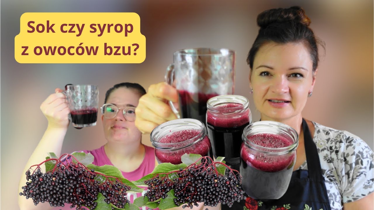 🍇Owoce bzu czarnego🍇 to od wieków lekarstwo, prosty przepis jak zrobić sok lub syrop na wzmocnienie