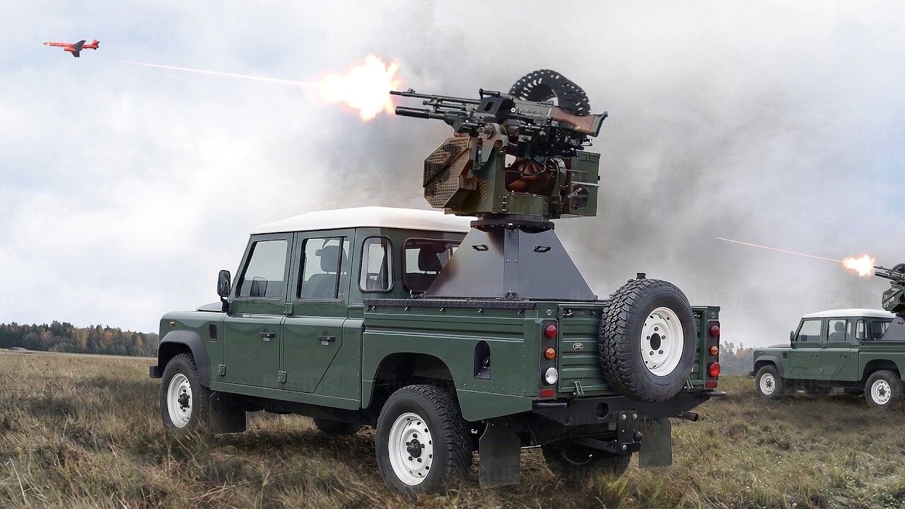 Sweden Testing Super-Cheap Anti-Drone Trucks Against Dangerous Drones