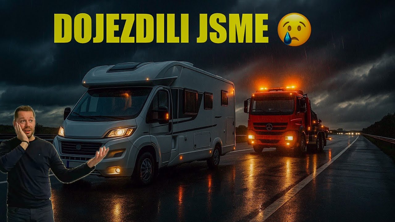 Dojezdili jsme: Porucha na dálnici A5 a potkaný motor 😱