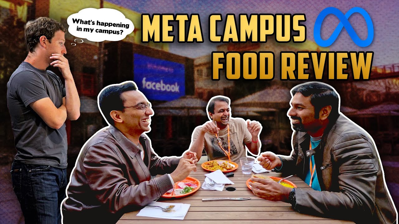 Dr. Pal Reviews Meta (Facebook) Cafeteria 'Food' - A Day in a Doctor's Life VLOG!