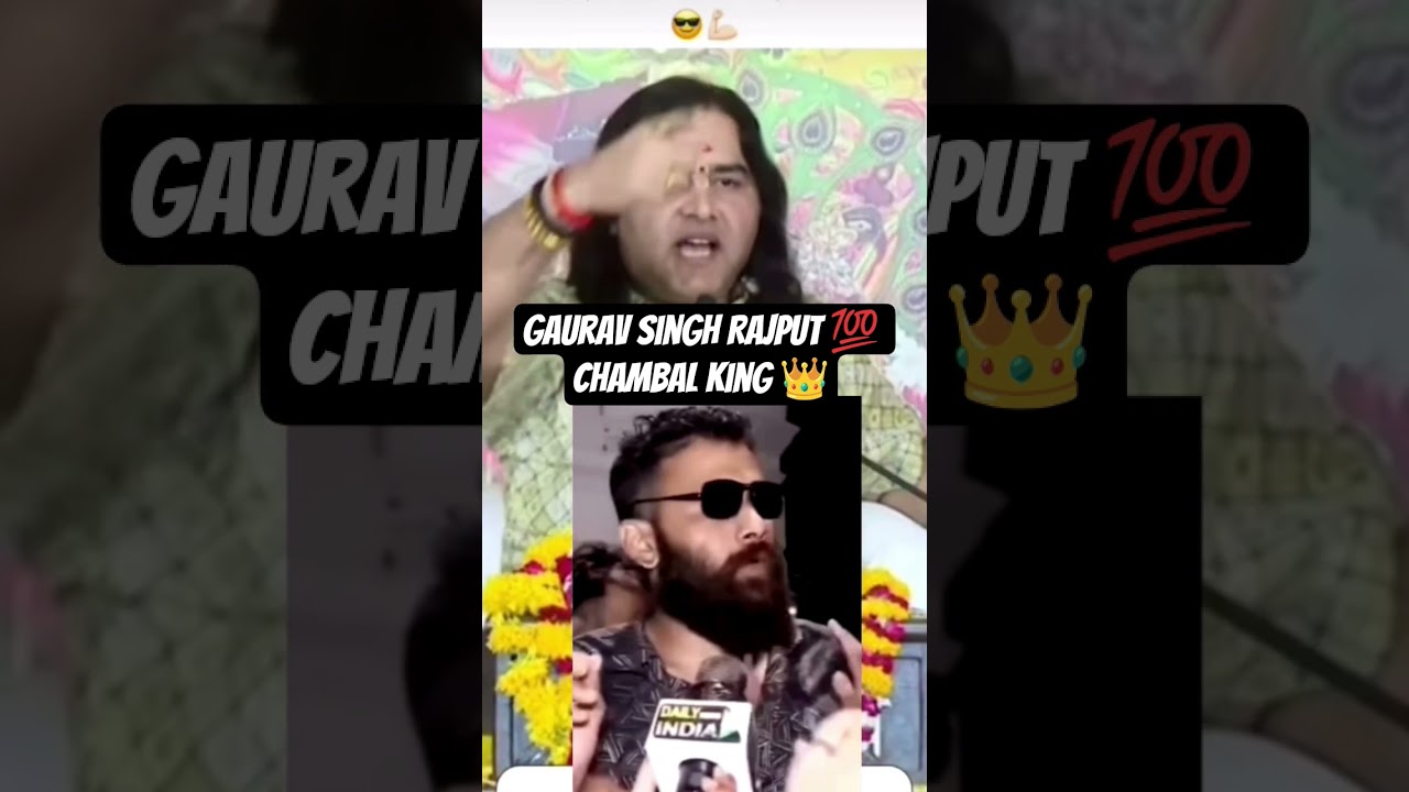 #Gaurav Singh Rajput 💯💯 Hardcore Hindu Gaurav 🔥🚩🕉️🔱#chambalking #travelphotography #friendship #c...
