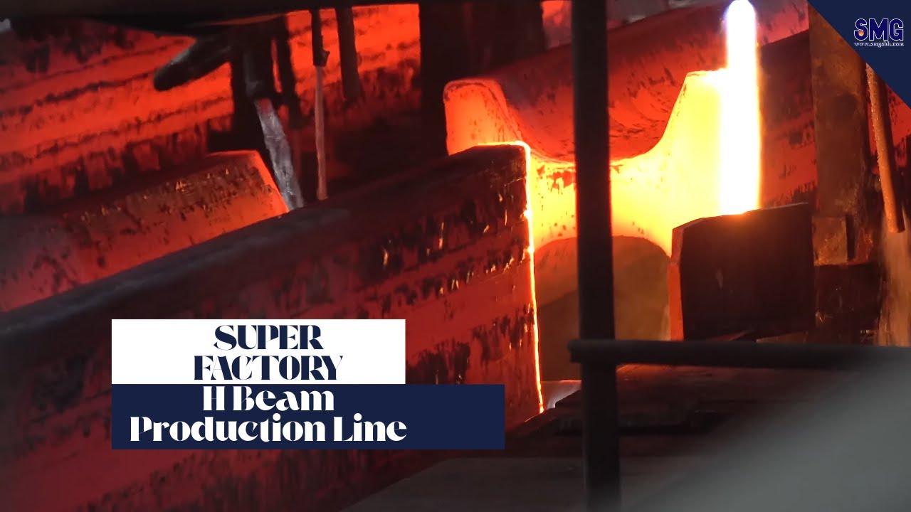 🏗️ Real H-Beam Production Line Footage &mdash; Precision, Power, and Heat from Inside the Steel Mill