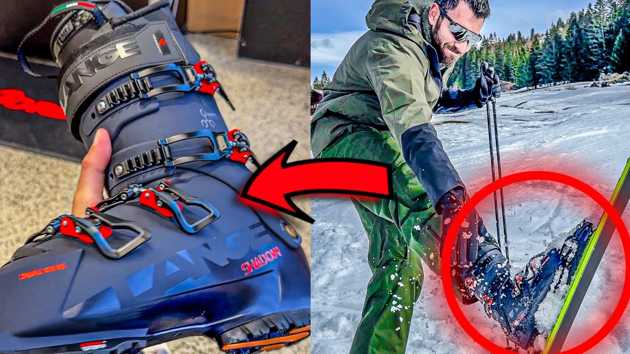 Fui esquiar na Sui&ccedil;a com a bota m&aacute;gica de R$5.000! ❄️⛷️