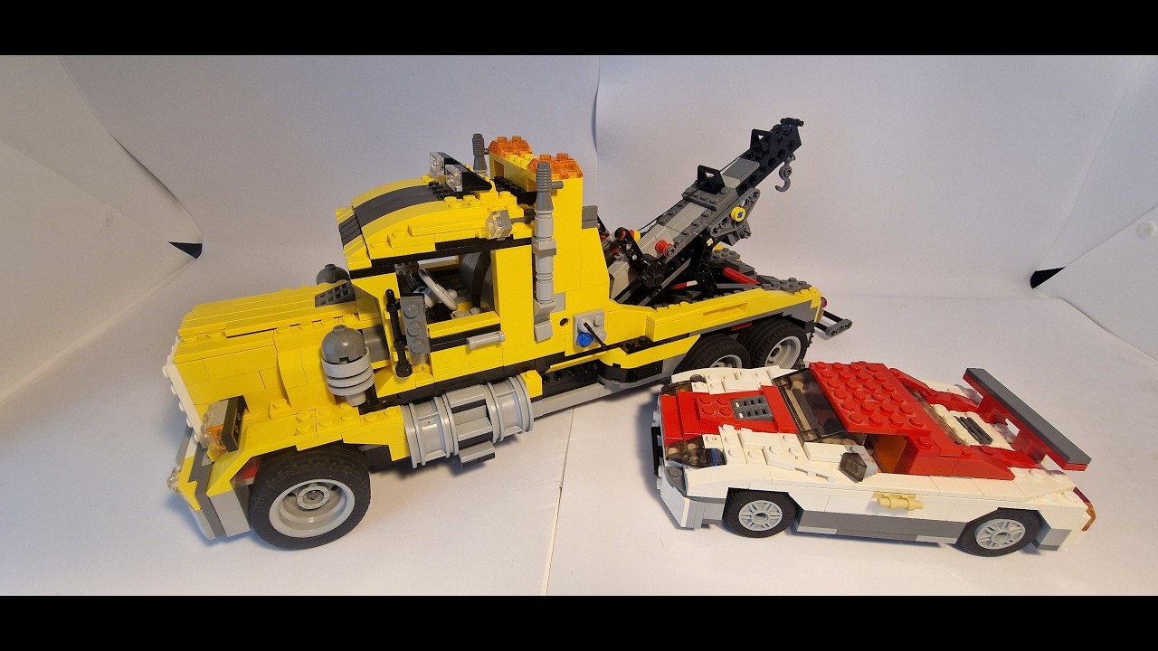 Leg set 6753 (Highway Transport) Stopmotion pt2