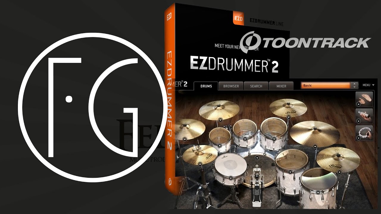 MEZCLA DE BATERÍAS usando EzDrummer 2 Multisalida (METAL)
