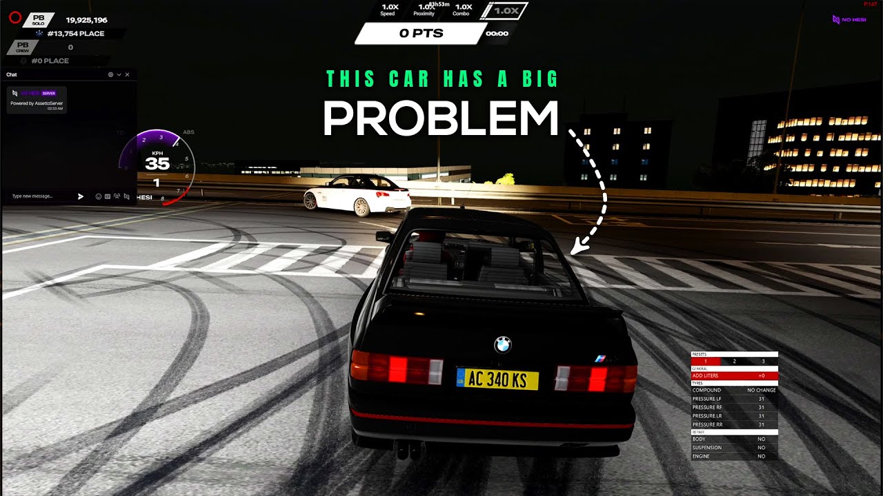 Why it is SO DIFFICULT to handle this Old M3? 🎮 | Assetto Corsa No Hesi