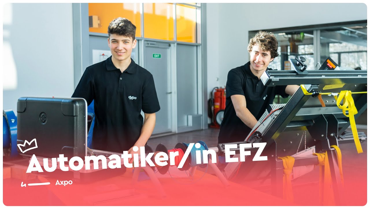 Die spannende Ausbildung als Automatiker/in EFZ bei der Axpo | Lehrstellenvideo | Yousty