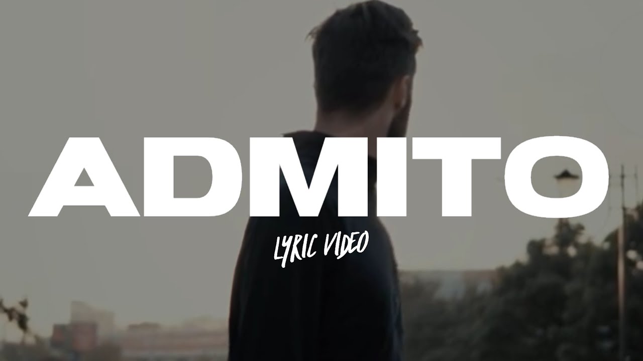 JESUA - ADMITO (OFFICIAL LYRIC VIDEO)
