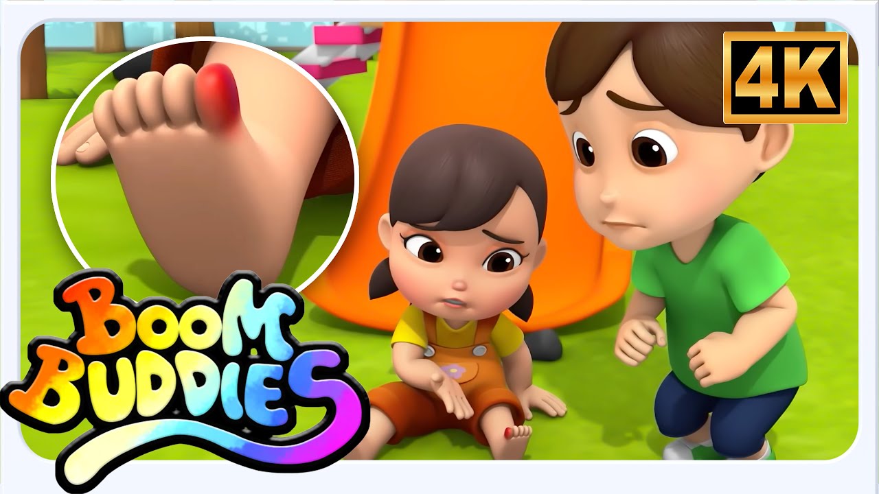 Boo Boo şarkı &ccedil;ocuk Tekerlemeleri ve Bebek Hikayeleri - Boom Buddies