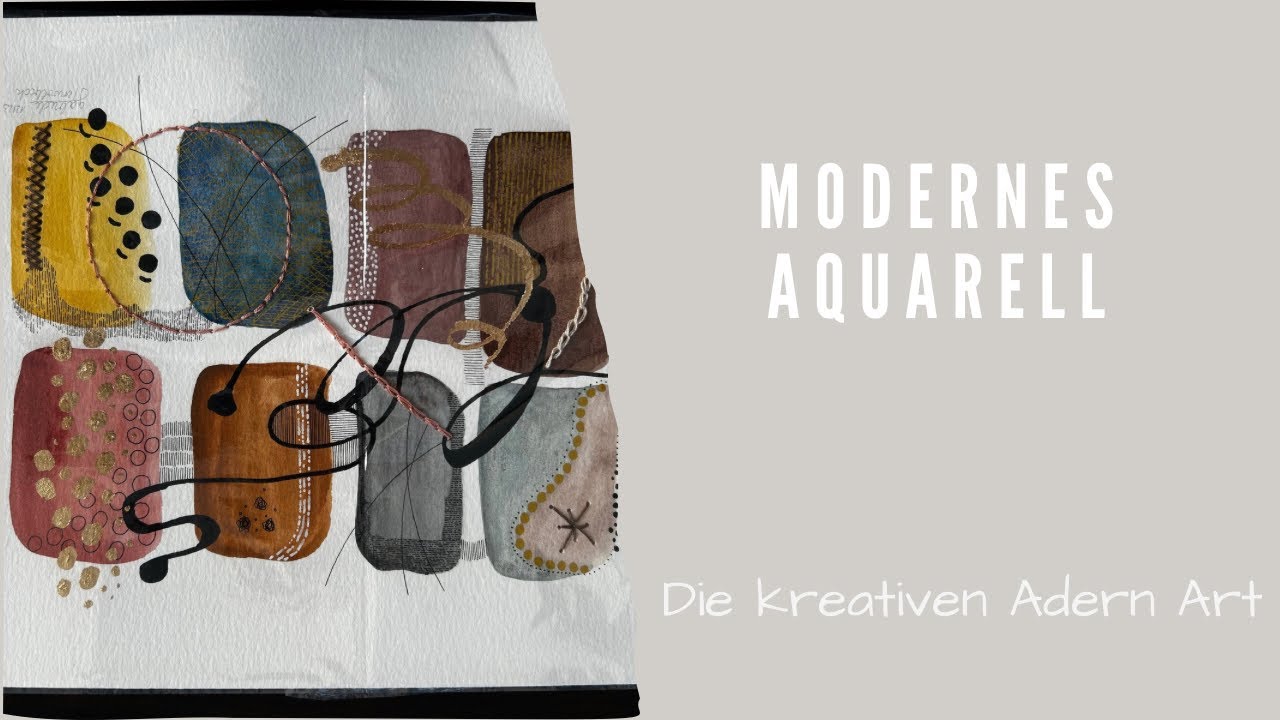 Modernes Aquarell