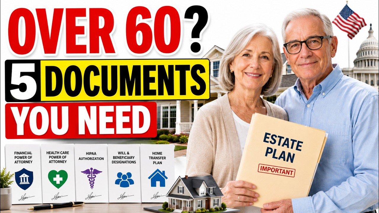 🏠 5 Documents Every Homeowner Over 60 Needs Before a Health Crisis | Estate Planning 2026 Everything
