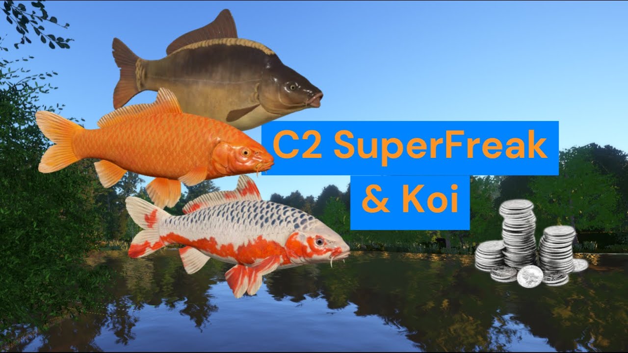 C2 SuperFreak & Koi Spot | Copper Lake | RF4 | Russian Fishing 4