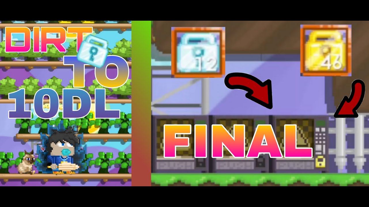 Dirt To 10DL #2| finale !!!! | Growtopia 2025