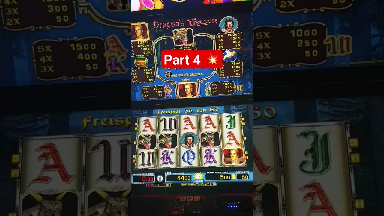 Dragons Treasure 50 FREISPIELE auf 50 Cent! Teil 4 von 4