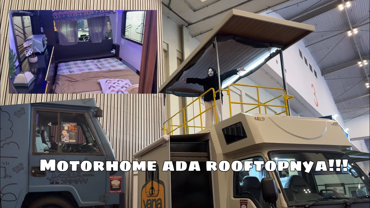 REVIEW CAMPERVAN DAN MOTORHOME YANG ADA DI GJAW 2025 ICE BSD