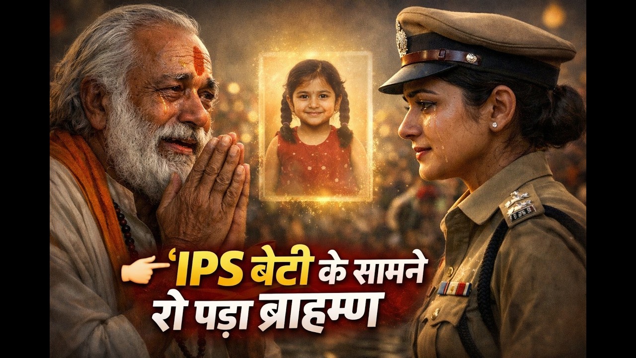 IPS बेटी के सामने रो पड़ा बुज़ुर्ग ब्राह्मण | कुंभ मेले में खोई बेटी की सच्ची कहानी