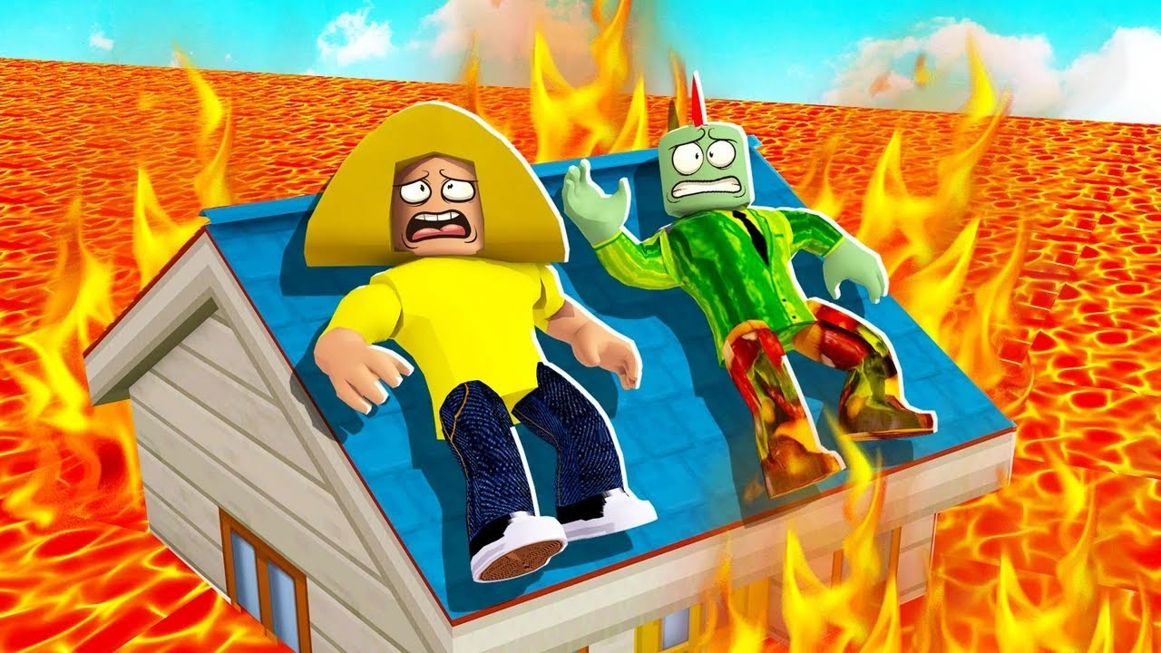 Als Ik In De Lava Val, Stopt De Video! (Roblox)