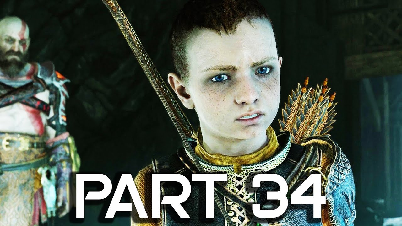 God of War 4 Walkthrough Part 34 - Atreus' Attitude - GOD OF WAR GAMEPLAY!! (PS4 PRO 60FPS)