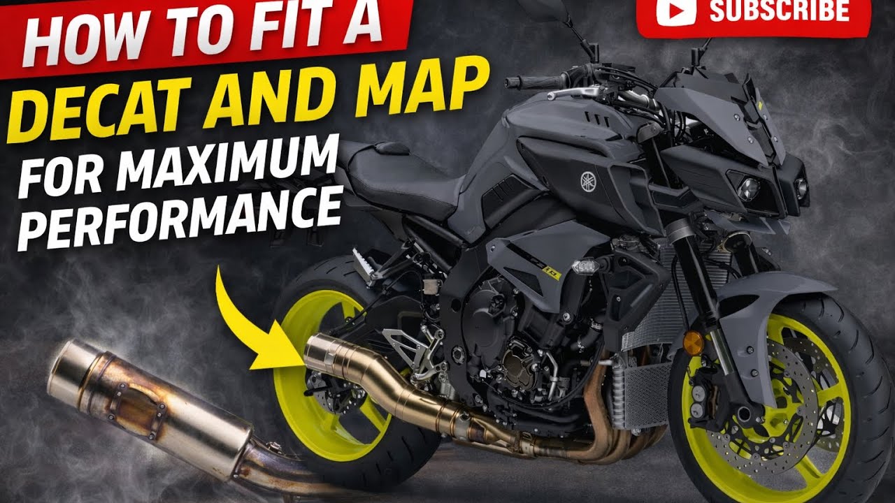 Yamaha MT10 @pipewerxbikes: удаление катализатора и прошивка ЭБУ для максимальной производительно...