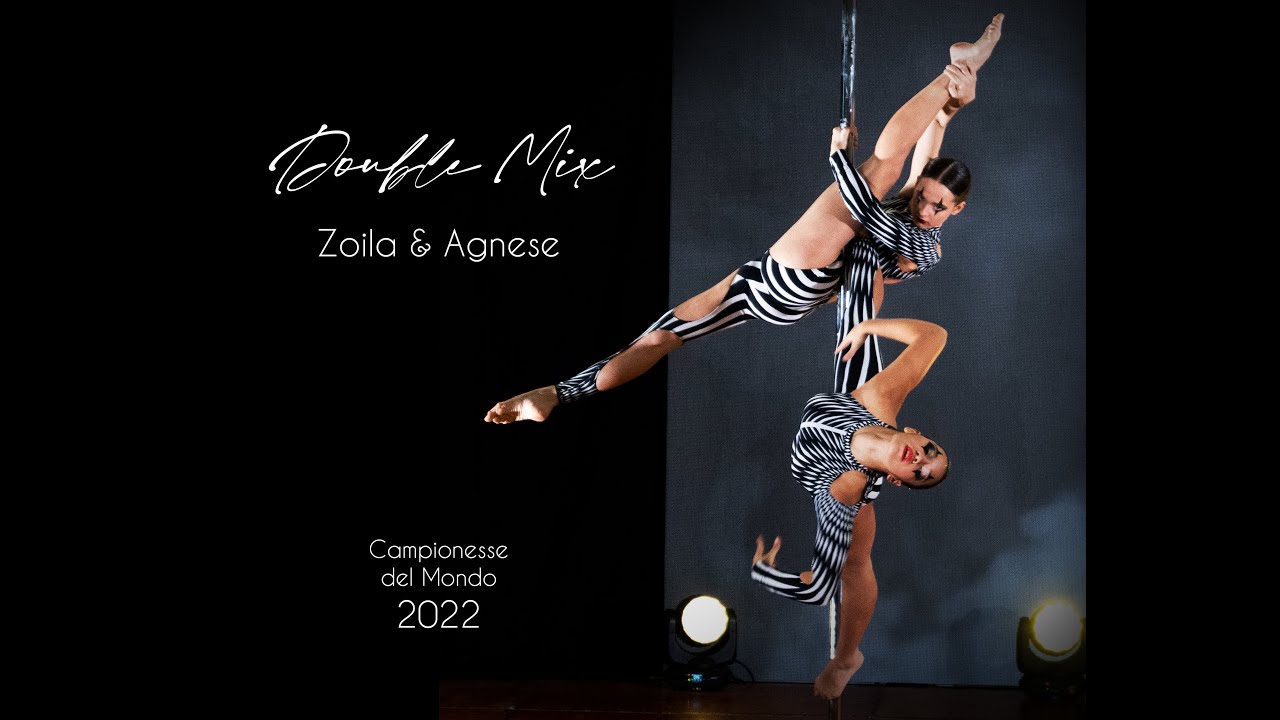 Campionesse del Mondo Junior Double Mix Pole Posa e Poler Art