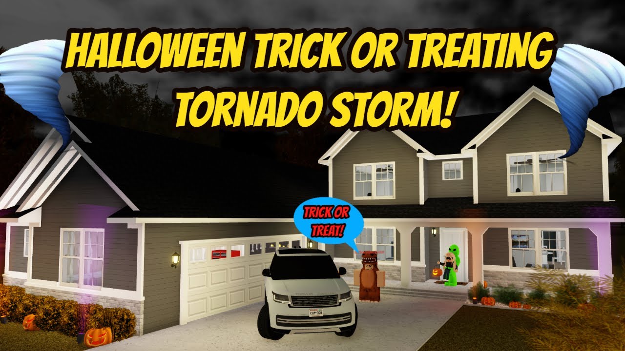 Greenville, Wisc Roblox l Halloween Trick Or Treat TORNADO Update Roleplay