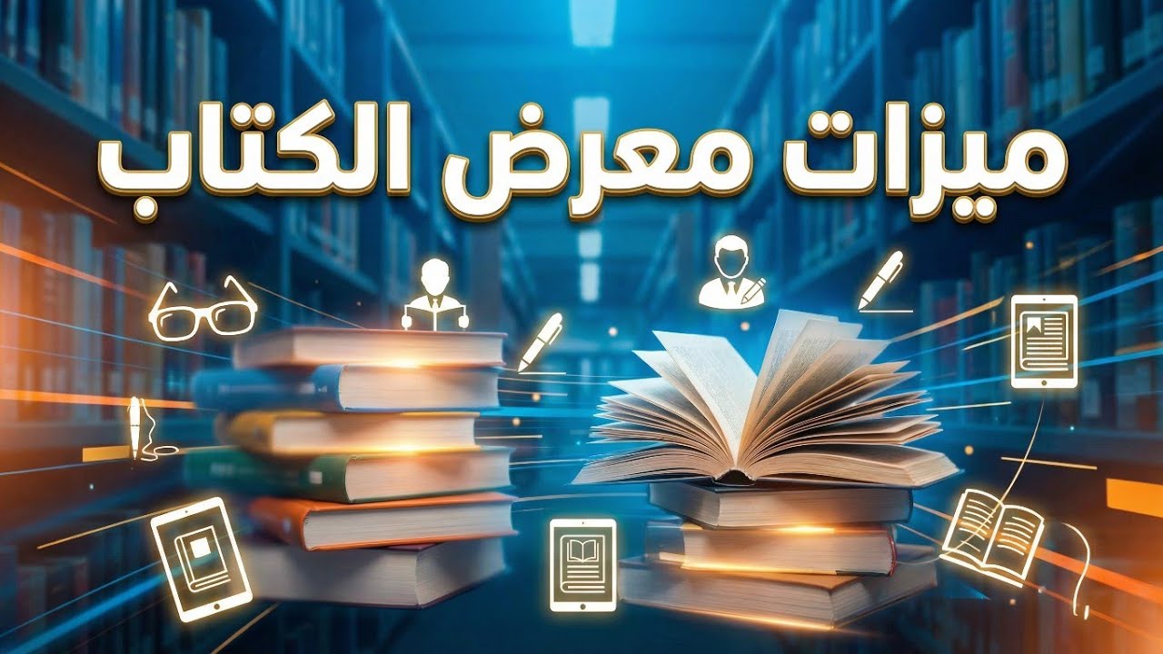 مميزات معرض الكتاب 