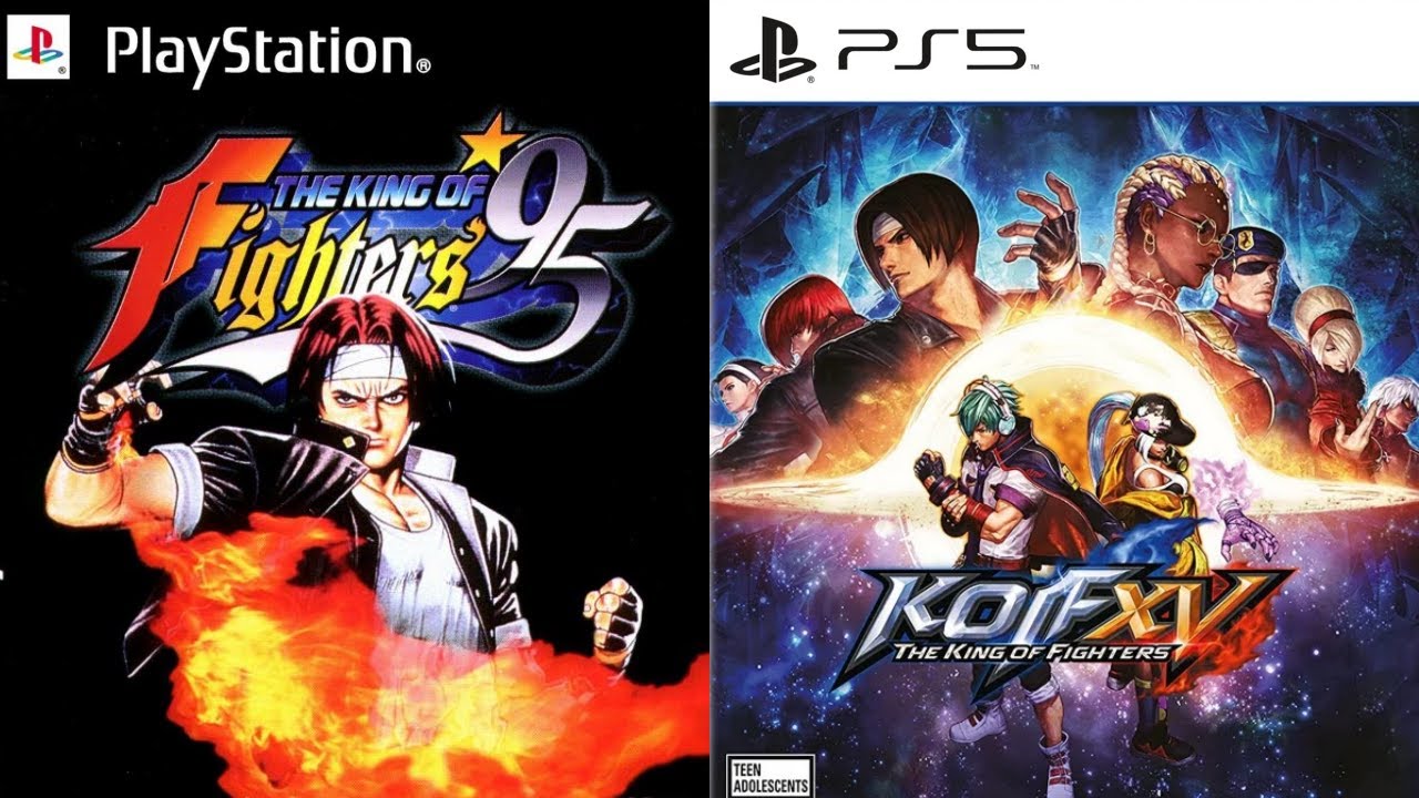 The King of Fighters PlayStation Evolution (1995-2022)