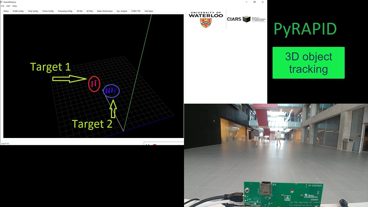 PyRAPID: 3D radar imaging demo