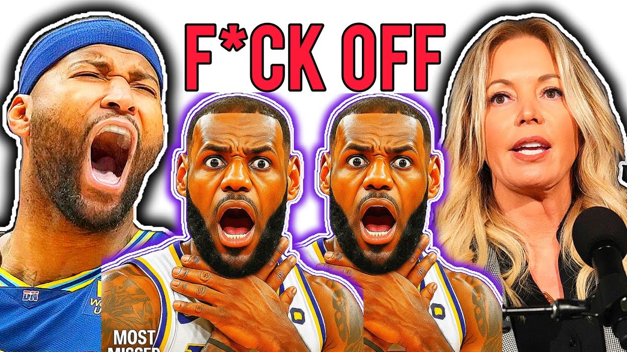 DeMarcus Cousins CRASHES OUT on Jeanie Buss for his KING LeBron James‼️🤯😤🤬