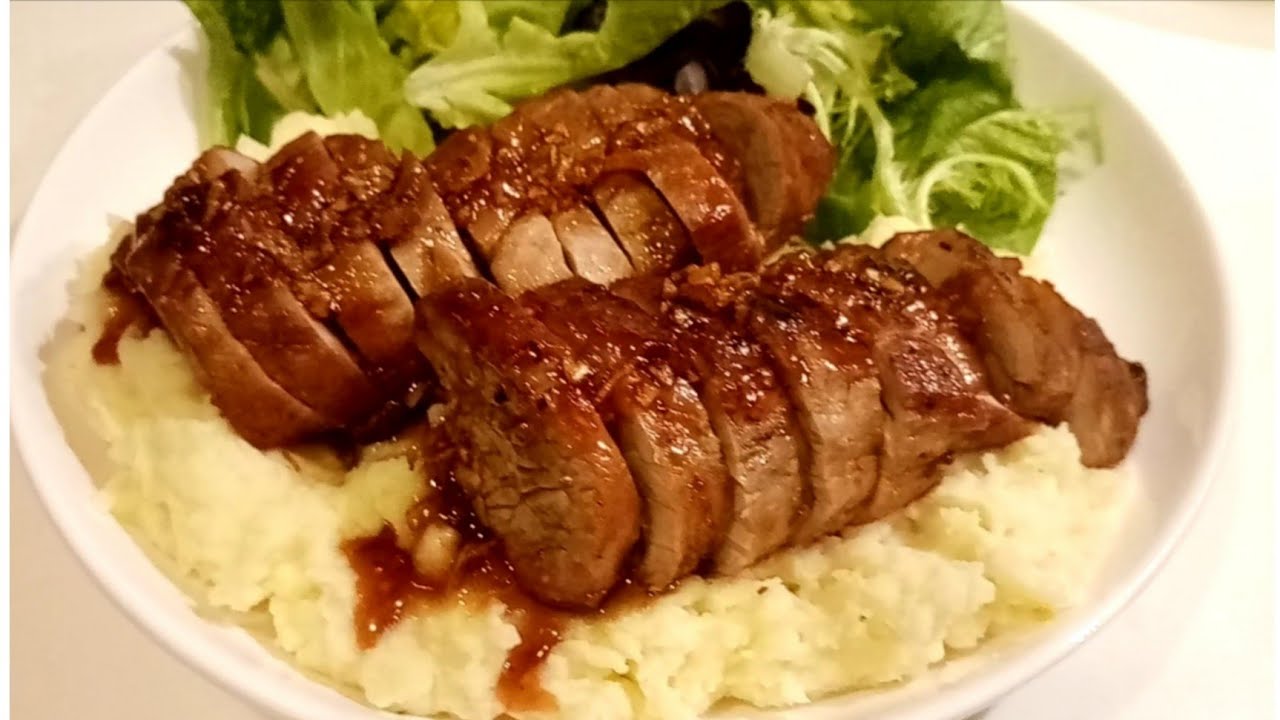 Pork Tenderloin with Honey Garlic Sauce Recipe