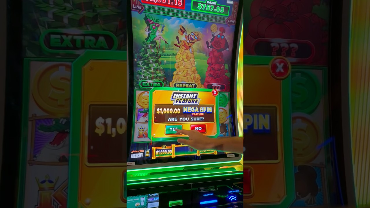 Я заплатил 1000 долларов за эту функцию игрового автомата 🎰
