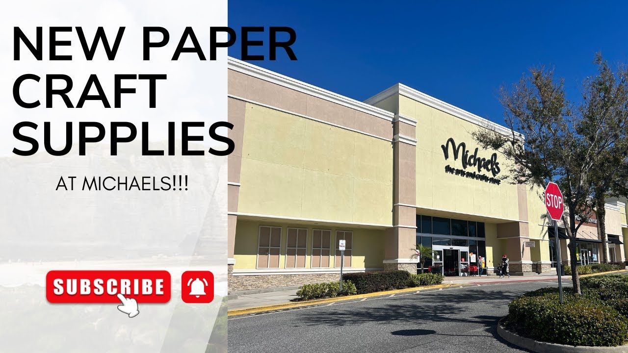 Новые товары для бумажного творчества в Michaels! Плюс распродажа!