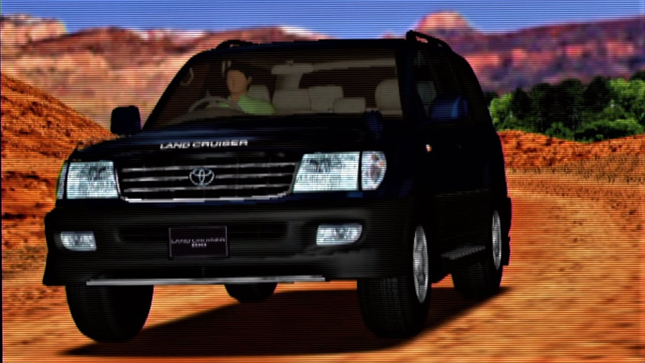 Toyota Doricatch Series  Land Cruiser Virtual Showroom (Sega Dreamcast, 1999)