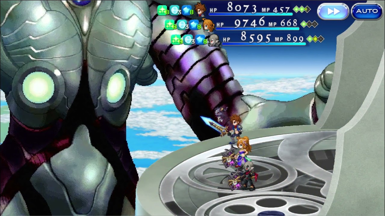 Final Fantasy Dimensions 2's super boss is pretty easy.