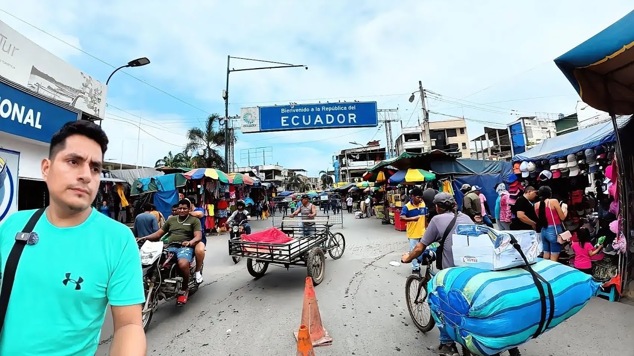 CRUZANDO la PELIGROSA FRONTERA Perú 🇵🇪 Ecuador 🇪🇨 un CAOS total 