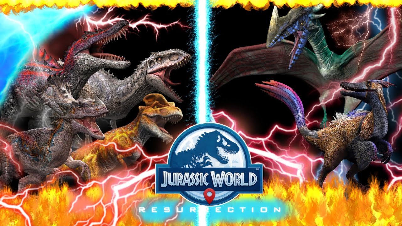 All Legendary Buffs + Spinonyx Vs Stygidaryx | Jurassic World Resurrection  |  Episode 52