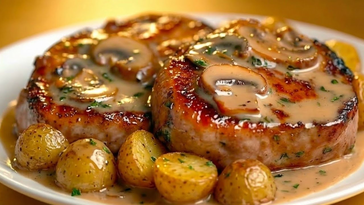 Why This Creamy Pork Chop Recipe Feels So Comforting