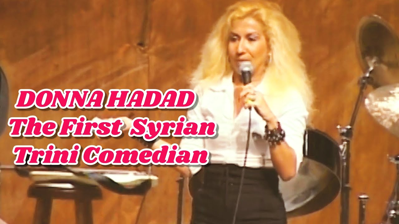 DONNA HADAD IS THE FIRST SYRIAN TRINI COMEDIAN MEET UP WITH ERROL, FRANKLYN, WENDELL & LEARIE